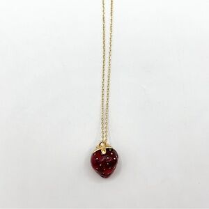 Kate Spade strawberry necklace